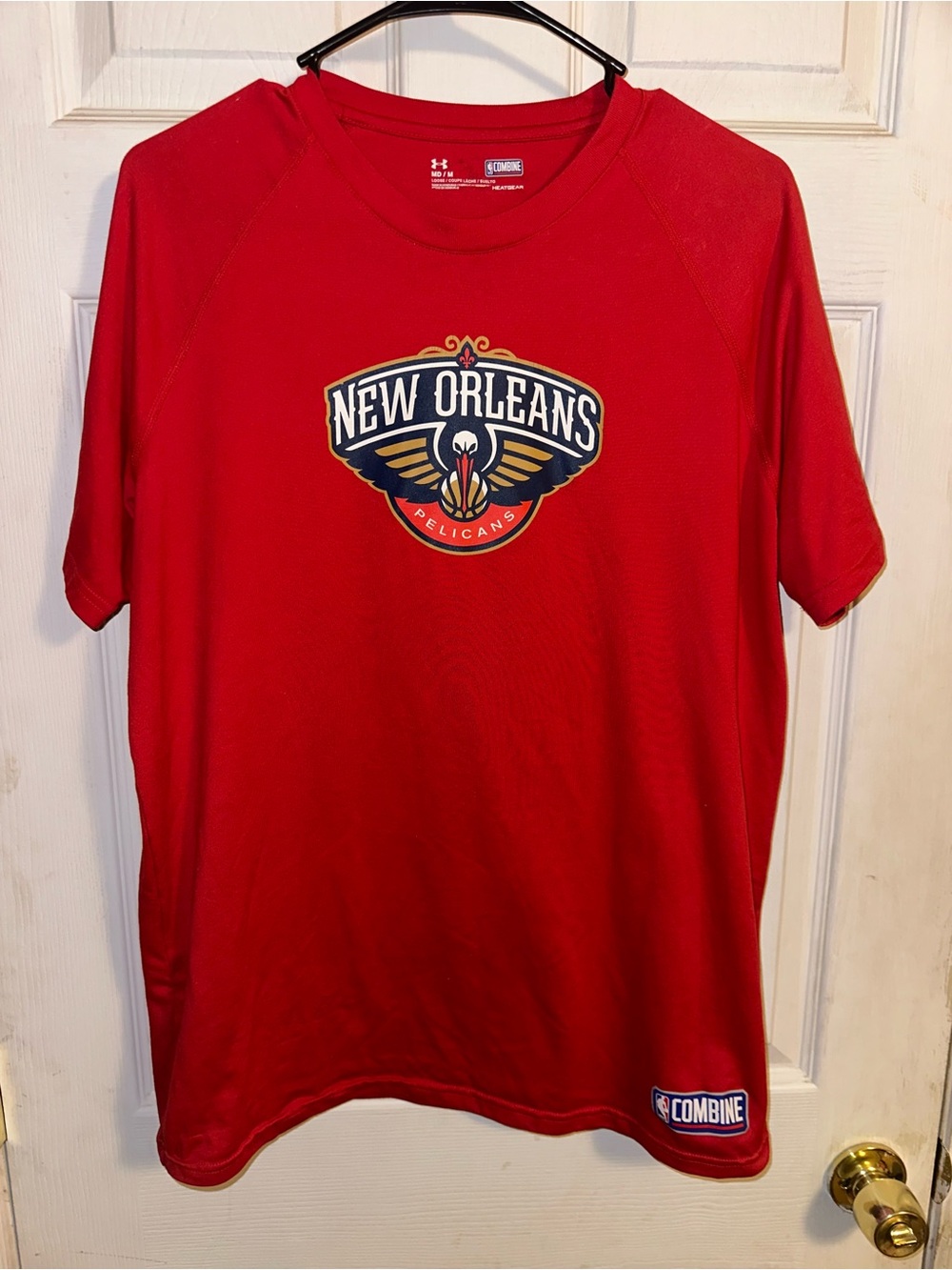 Under Armour New Orleans Pelicans Red Short-Sleeve Performance Tee